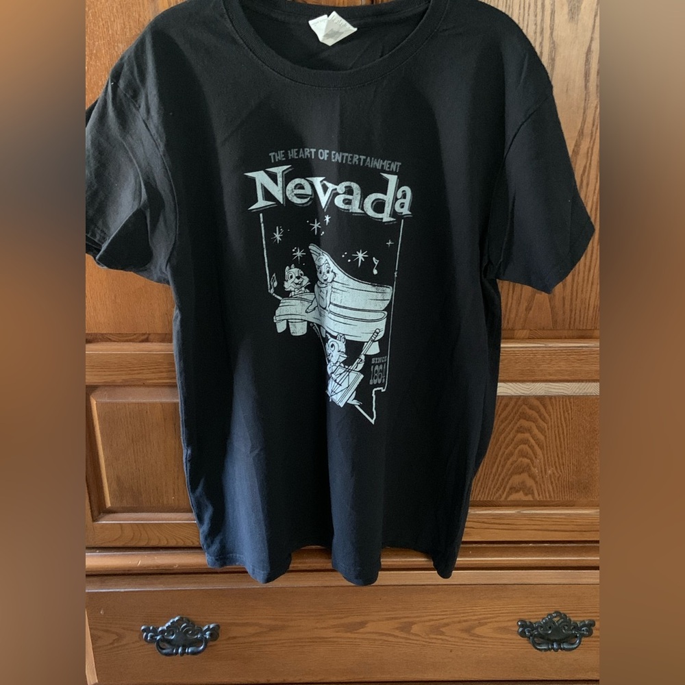 Disney Nevada “Heart of Entertainment” Tee (Chip & Dale Band)